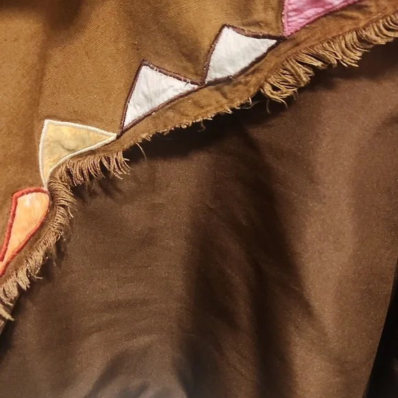 INDIGO MOON Brown Embroidered Women's Jacket. Size 2X. - Picture 5 of 11